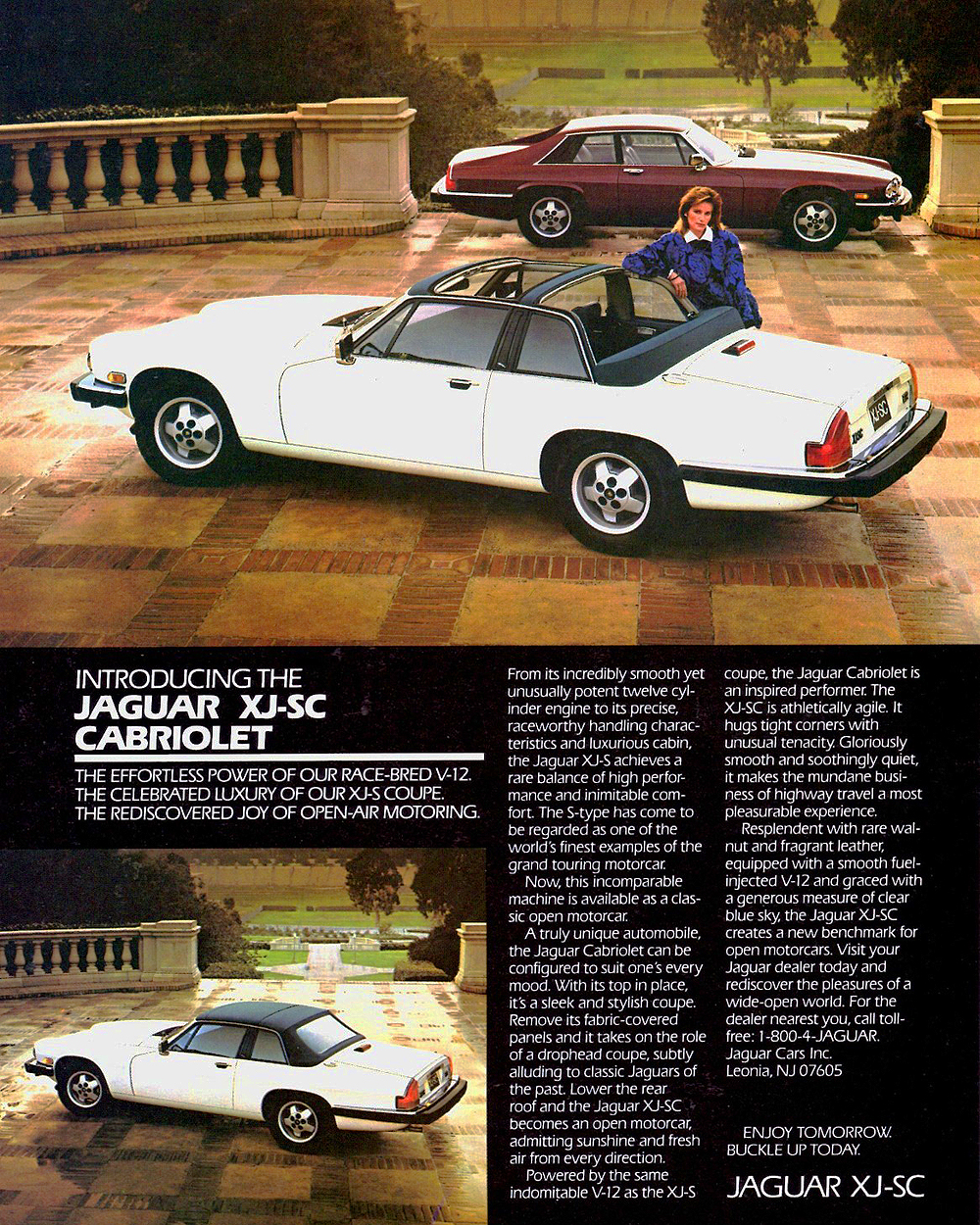 1986 Jaguar Auto Advertising